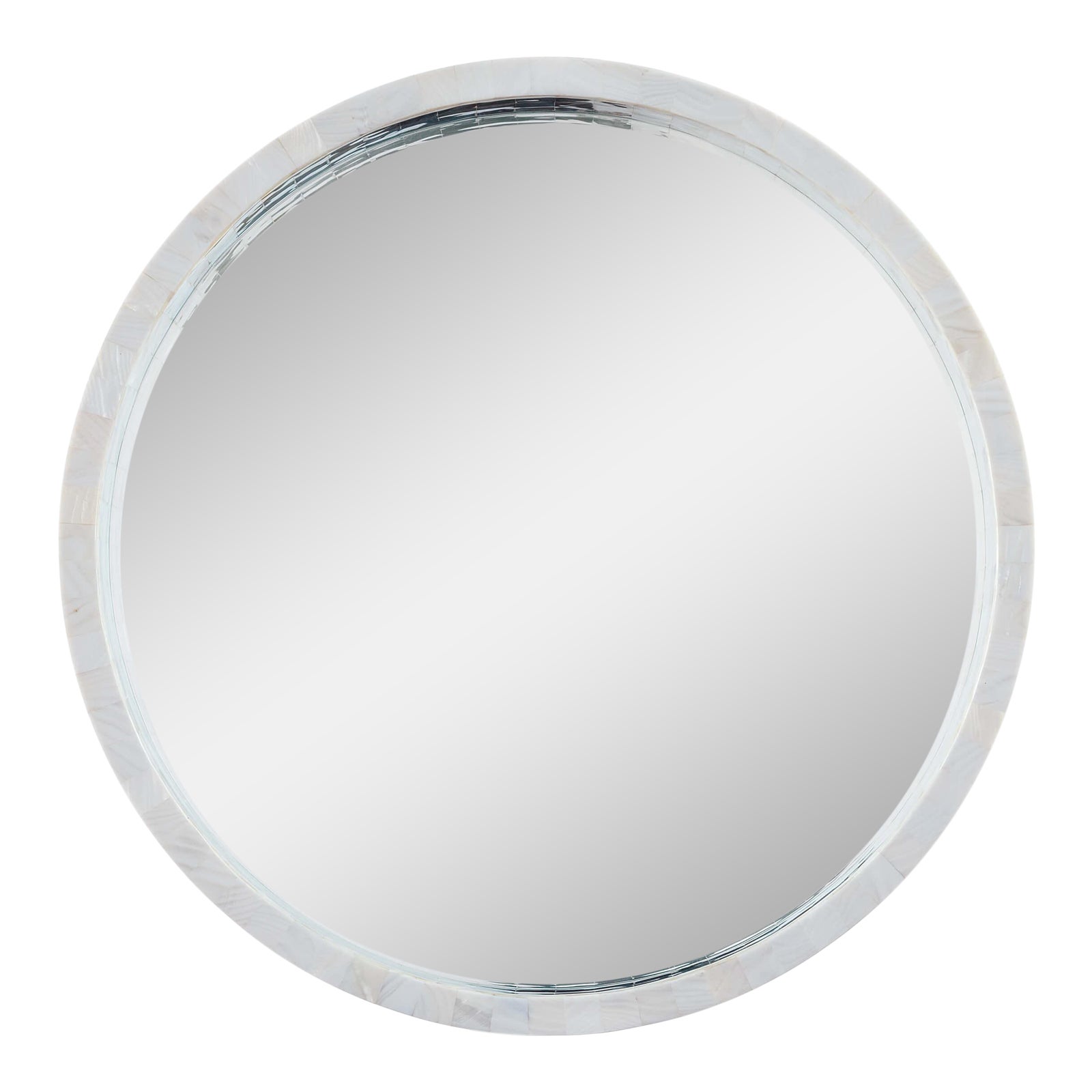 Mother Of Pearl Mirror Large Chairish