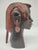 Vintage Makonde African Male Head Sculpture in Ebony, 1960s For Sale - Image 11 of 11