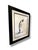 A striking original penguin artwork rendered in expressive black brushstrokes on deckled-edge paper. The minimalist...