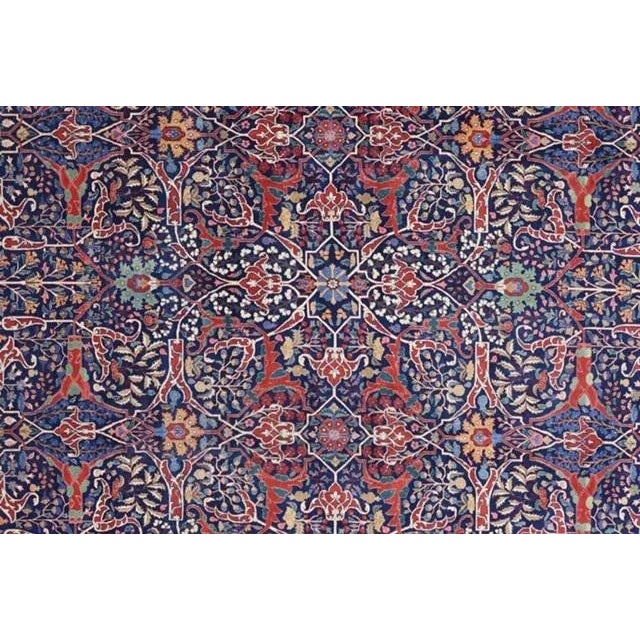 1920s Persian Kashan Palace Rug For Sale - Image 4 of 10
