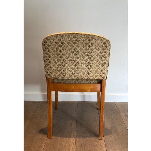 1930s Pair of Art Deco sycamore chairs For Sale - Image 11 of 12