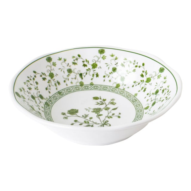 Spring Green Melamine Soup/Cereal Bowls, Set of 4 For Sale