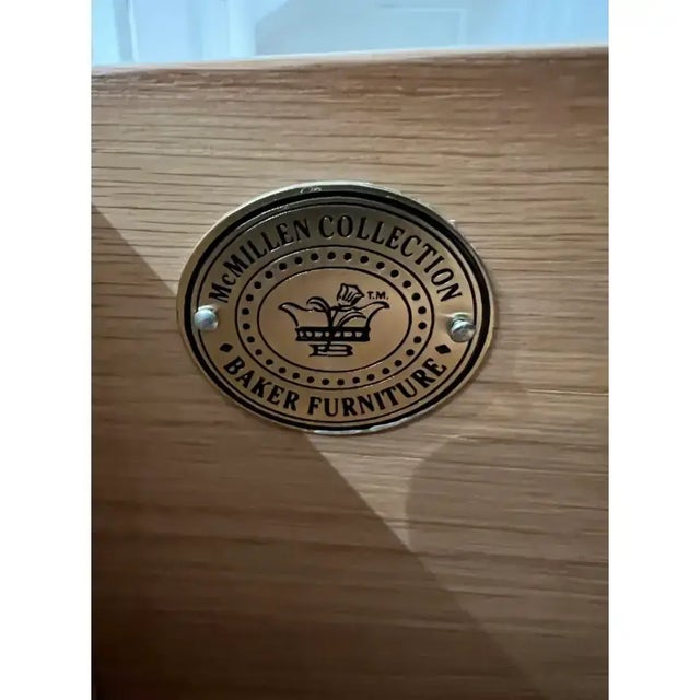 Baker Furniture McMillen Collection Venetian Chinoiserie Secretary For Sale - Image 11 of 11