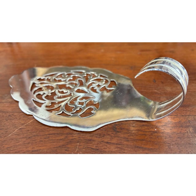 Silver Vintage English Silver Plate Pastry Server For Sale - Image 8 of 10