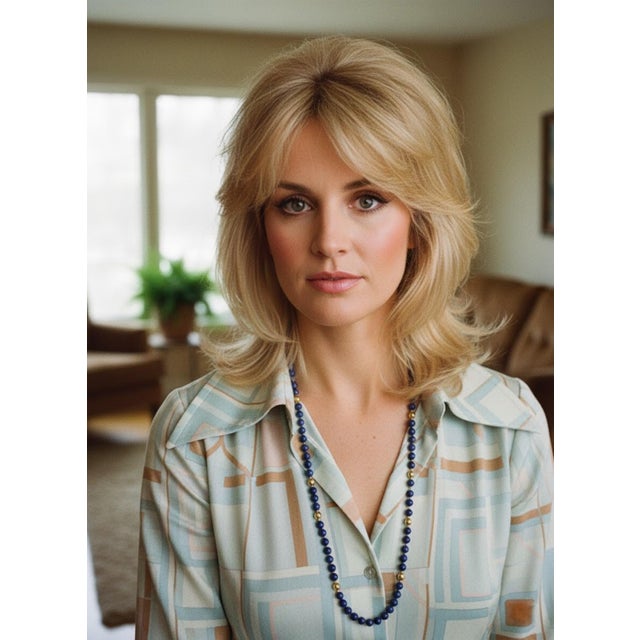 Metal Vintage 30-Inch Sodalite and 14k Gold Beaded Necklace, Circa 1970s For Sale - Image 7 of 7
