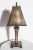 Arts & Crafts 1925 Arts & Crafts Bronze Table Lamp with Bronze Pyramidal Shade For Sale - Image 3 of 11