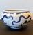 White Japanese Glazed and Caved Ceramic Dragon Bowl by Makuzu Kozan For Sale - Image 8 of 12