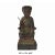 Vintage Chinese Wooden Carved Home Guardian Deity Figure For Sale In San Francisco - Image 6 of 8