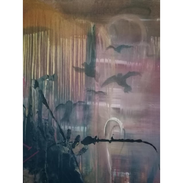 Stefano Mazzolini, Tolomeo, 2023, Acrylic & Oil on Canvas For Sale - Image 3 of 14