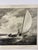Nautical Antique Nautical Seascape Circa 1919 Maritime Engraving Print, Sailboats in Rough Seas For Sale - Image 3 of 10