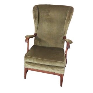 Vintage Lounge Chair by Paolo Buffa, 1950 For Sale