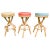 Mid-Century Modern Rattan Swivel Stools - Set of 3 For Sale - Image 12 of 12