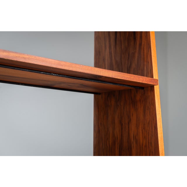 Italian Bookcase with Shelves and Storage, 1960s For Sale - Image 10 of 18