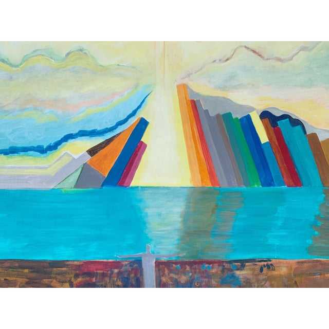 Iszchan Nazarian, Desire for Heaven, 2018, Acrylic For Sale - Image 3 of 7