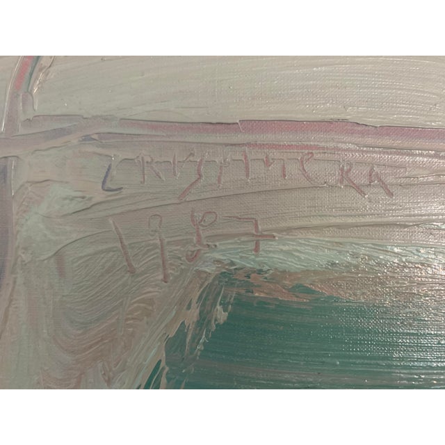 Modern Modernist Painting, Framed For Sale - Image 3 of 12