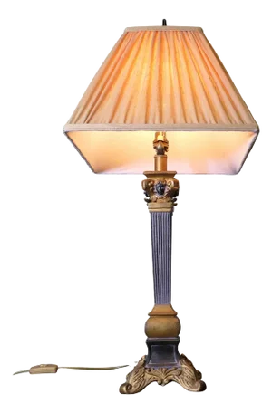 Vintage Gothic Style Table Lamp, 1960