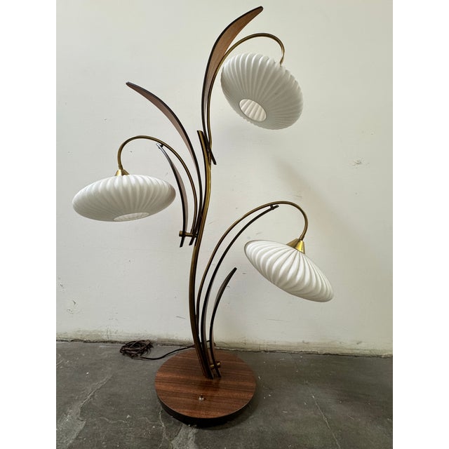 Mid Century Modern Reflecting Iconic Aesthetics Floor Lamp For Sale - Image 10 of 12
