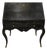 Late 20th Century French Louis XV Style Slant-Front Painted Ladies Desk For Sale