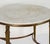 Late 19th Century Empire-Style Marble-Top Round Side Table For Sale In Los Angeles - Image 6 of 7