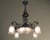French Art Deco Chandelier Signed Muller Freres Luneville For Sale - Image 11 of 12