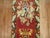 Mid 20th Century Narrow Floral Turkish Red Large Flower Turkish 20th Century Wool Runner For Sale - Image 5 of 6