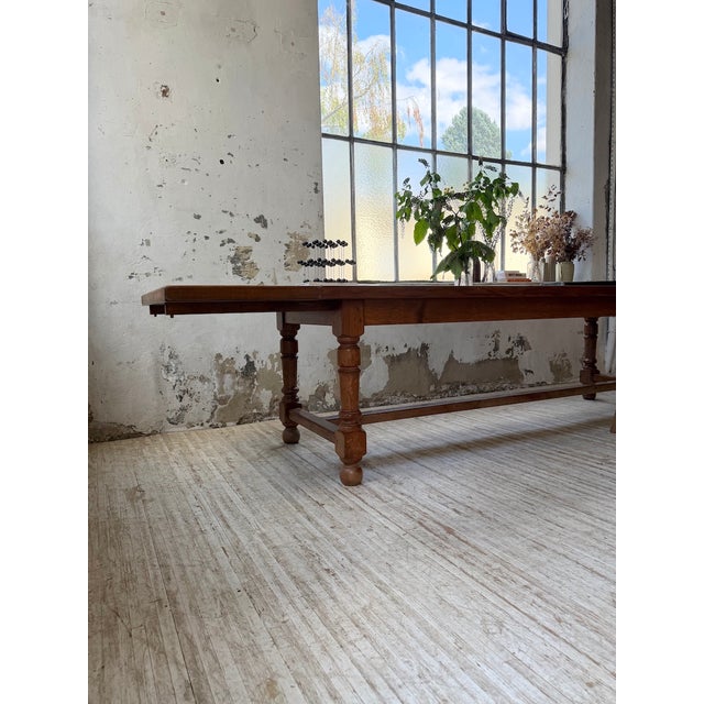 Drapers Walnut Dining Table, 1900 For Sale - Image 18 of 18