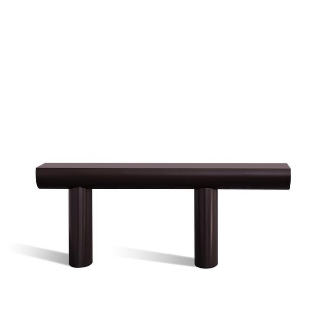 Consol Table in Dark Aubergine by Aldo Bakker for Karakter For Sale - Image 4 of 18