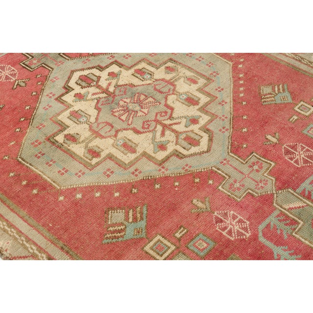 Oushak Antique Handknotted Rug For Sale - Image 11 of 11