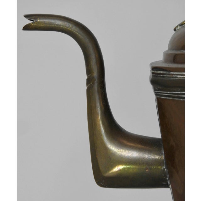 19th Century Copper and Brass Water Pot For Sale In Nashville - Image 6 of 11