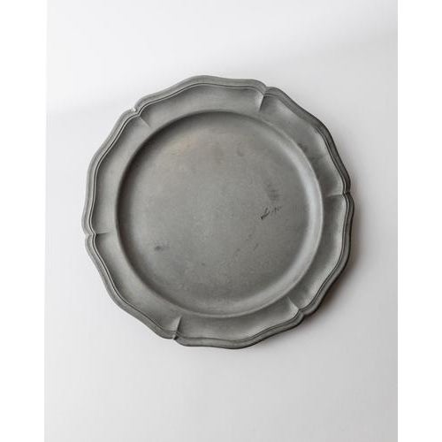 Vintage Pewter Wall Plate, 1940s For Sale - Image 11 of 11