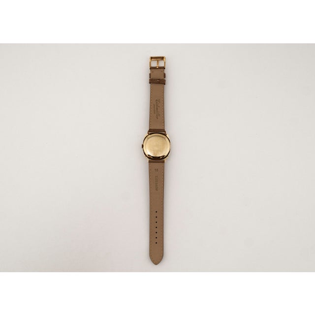 Vintage 14K Gold Automatic Watch by Exquisit, 1970s For Sale - Image 6 of 13