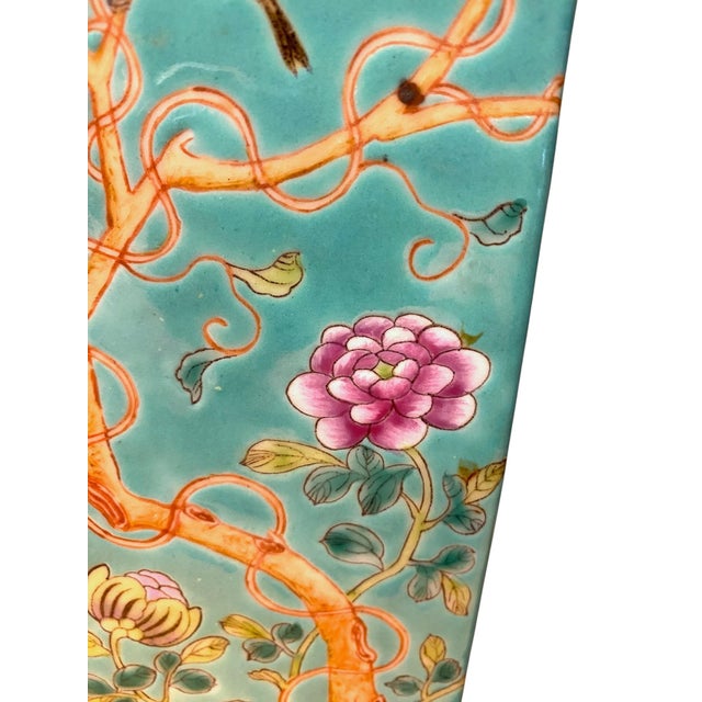 Antique Chinese Famille Rose Empress Cixi “Dayazhai” Lamp - Republic Period For Sale - Image 11 of 14