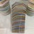 2020s Venetian Style Hand Blown Rainbow Tall Tumbler Glasses Set of 5 For Sale - Image 5 of 8