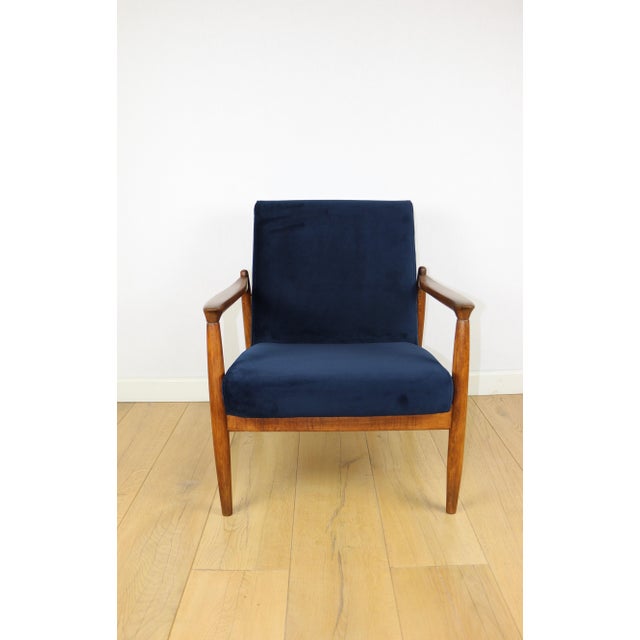 The GFM-64 armchair was designed by Edmund Home in the 1970s. Completely restored – new upholstery and filling have been...