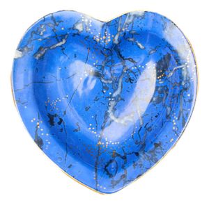 Blue Earthenware Trinket Dish from Christian Dior, 1980s