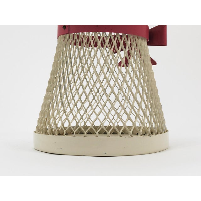 Metal Tie Bow Umbrella Stand in the style of Mathieu Matégot, France, 1950s For Sale - Image 15 of 16