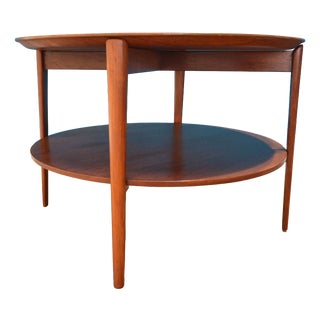 Teak Tray Side Table, Sweden, 1960s For Sale