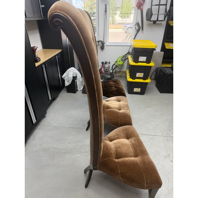 Christopher Guy Attributed to Christopher Guy Fabuleux Chairs For Sale - Image 4 of 7