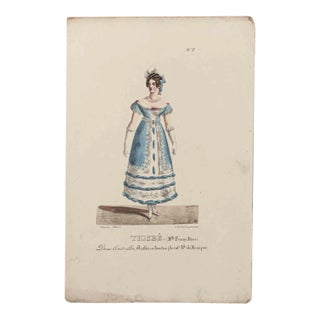 Godefroy Engelmann, Grands Théâtres de Paris - Thisbe, Original Lithograph, 19th Century For Sale