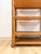 Vintage Coastal Hollywood Regency Tortoise Bamboo Shelf, Wicker Shelving For Sale - Image 12 of 14