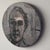 Late 20th Century Original Circle Portrait Painting by Robert J Harding For Sale In New York - Image 6 of 11