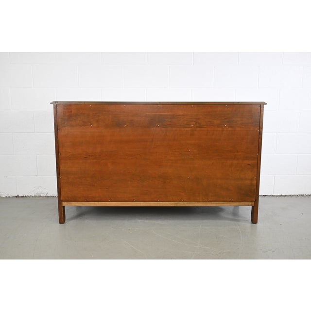 Kindel Furniture French Cherry Sideboard or Credenza, Newly Refinished For Sale - Image 11 of 13