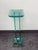 Mid-Century Modern Vintage Post Modern Glass Column Pedestal Stand For Sale - Image 3 of 12