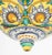 Italian Majolica Sunflower Motif Hanging Planter For Sale - Image 4 of 5