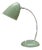 Green Lacquer and Chrome-Plated Flexible Table Lamp, 1950s For Sale