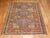 Red 19th Century Tribal Soumac Flat-weave - 7'3" x 8'8" For Sale - Image 8 of 8
