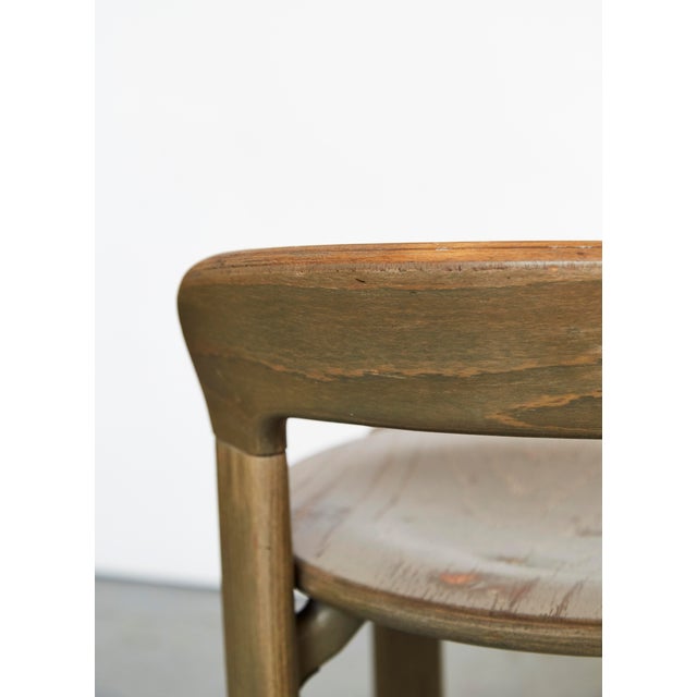 Wood Rey Barstool by Bruno Rey for Kusch & Co., 1980s For Sale - Image 7 of 18