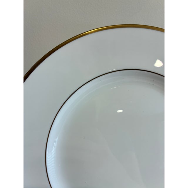 Vintage Wedgwood Bone China Gold Rim Dinner Plates, Set of 12, England For Sale In Oklahoma City - Image 6 of 11
