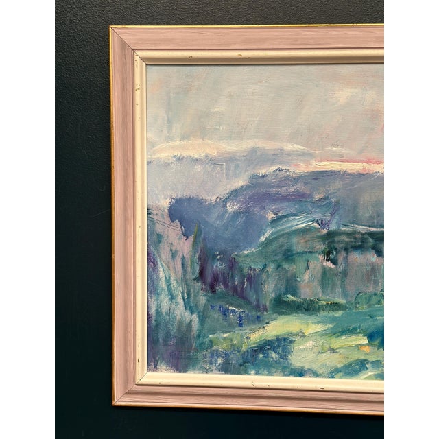 Pia Oom, Landscape, 1950s, Oil on Canvas, Framed For Sale - Image 16 of 18
