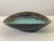 Mid Century German Pottery Decorative Bowl W/24k Gold Rim For Sale In Palm Springs - Image 6 of 10
